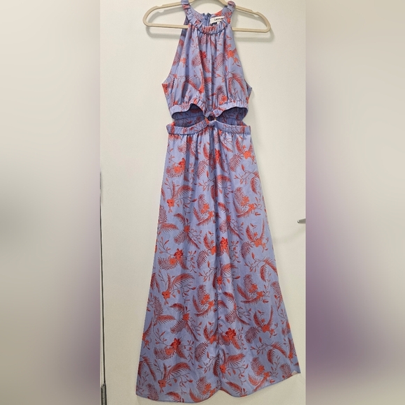 Likely Karrica Halter Maxi Dress Size 4 - Picture 2 of 12